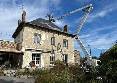 Nettoyage de toiture en ardoises à Vimy